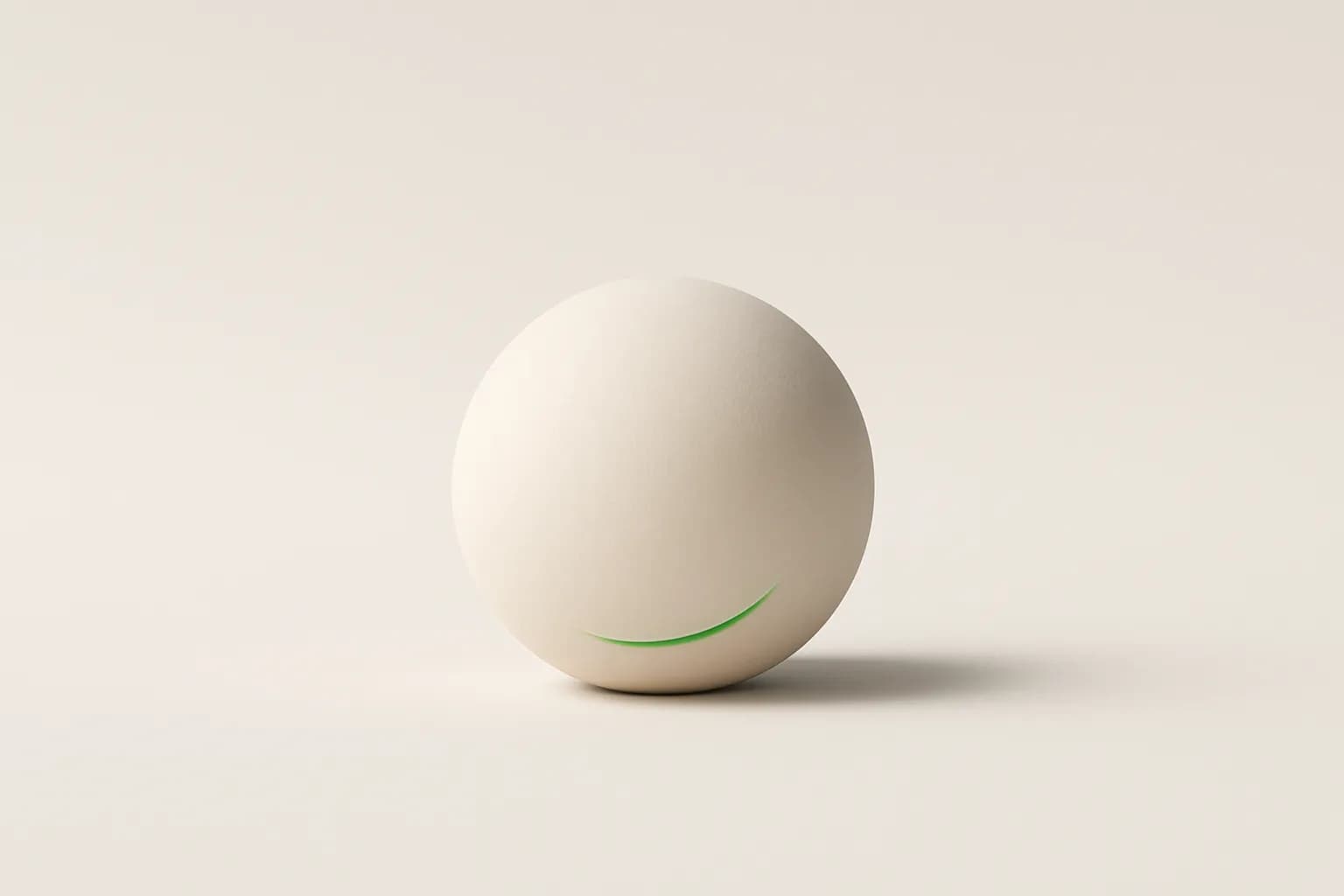 Illustratie van een vorm met een zachte gloed van binnen, bij het artikel over het stroomverbruik van een 3D-printer